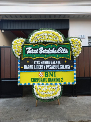 Papan Bunga Duka di Margasuka