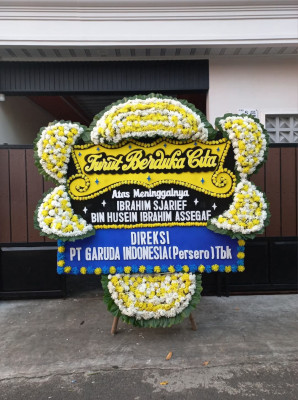 Papan Bunga Duka di Margasuka