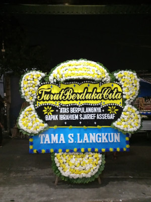 Papan Bunga Duka di Margasuka