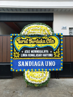 Papan Bunga Duka di Margasuka