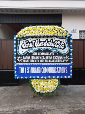 Papan Bunga Duka di Margasuka
